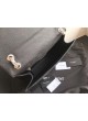  YSL MONOGRAMME BAG 31CM BLACK WITH SILVER CHAIN